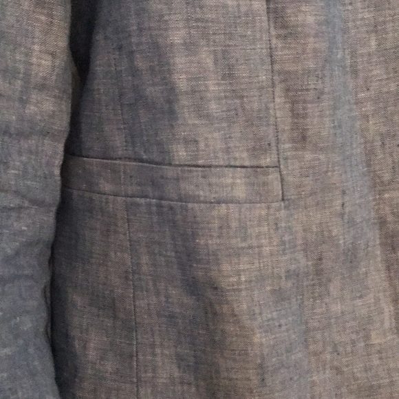 Open Talbots jacket chambray color. - Picture 4 of 4